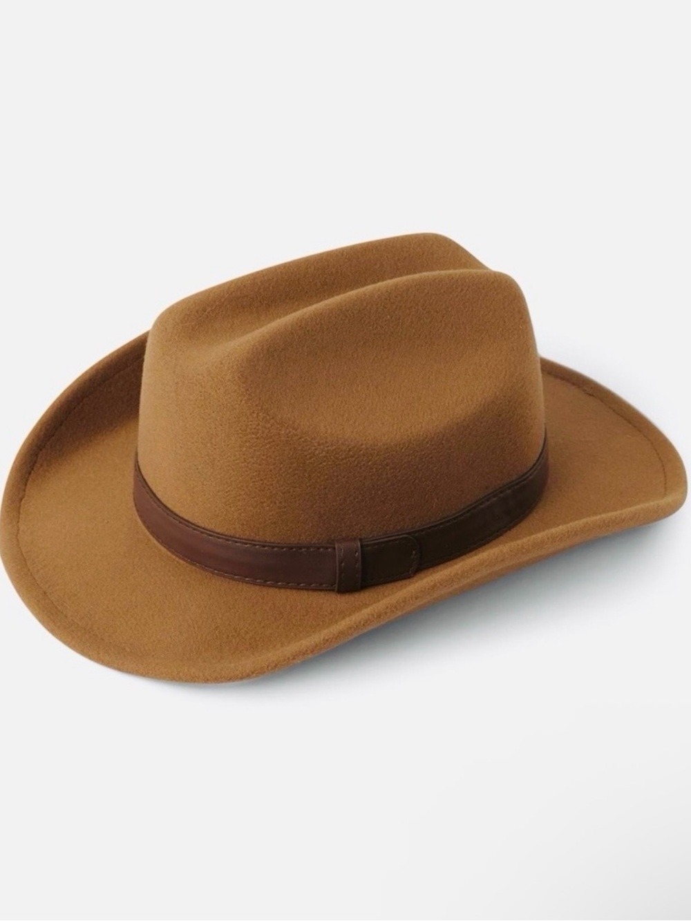Gymboree Boys’ Brown Felt Cowboy Hat